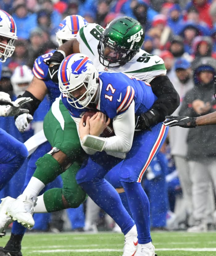 Jets DT Sheldon Rankins sack